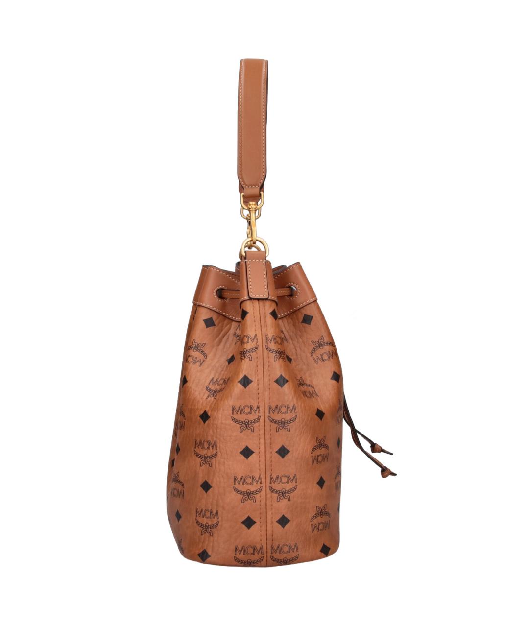 MCM Коричневая сумка тоут, фото 5