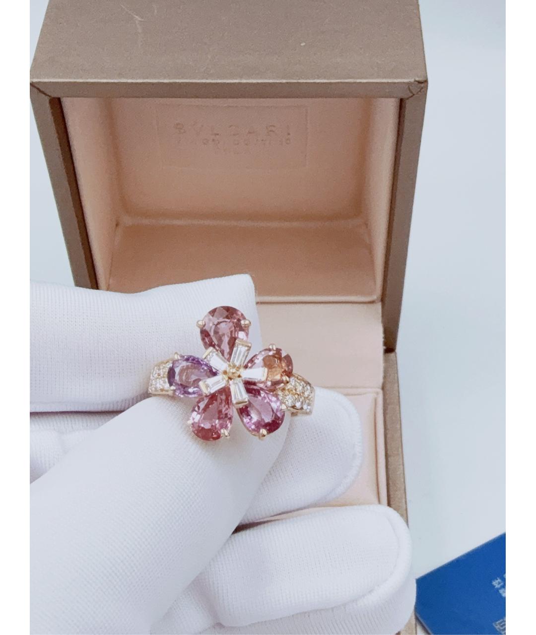BVLGARI Золотое кольцо из розового золота, фото 8