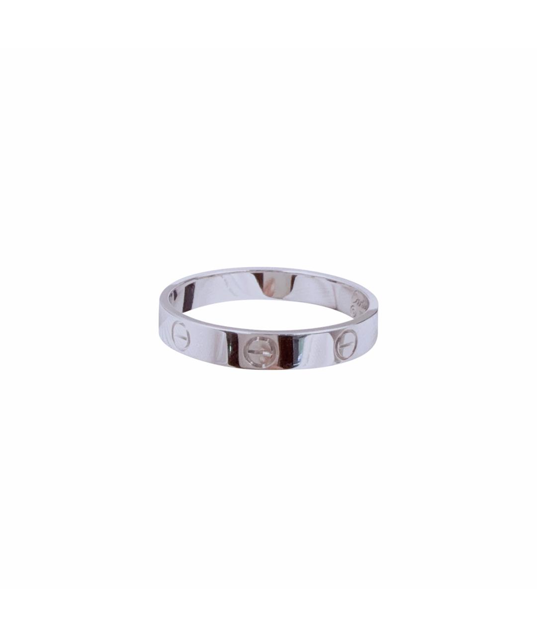 CARTIER Серебряное кольцо из белого золота, фото 1