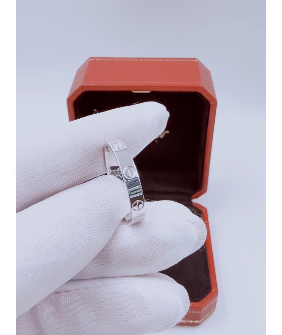 CARTIER Серебряное кольцо из белого золота, фото 5