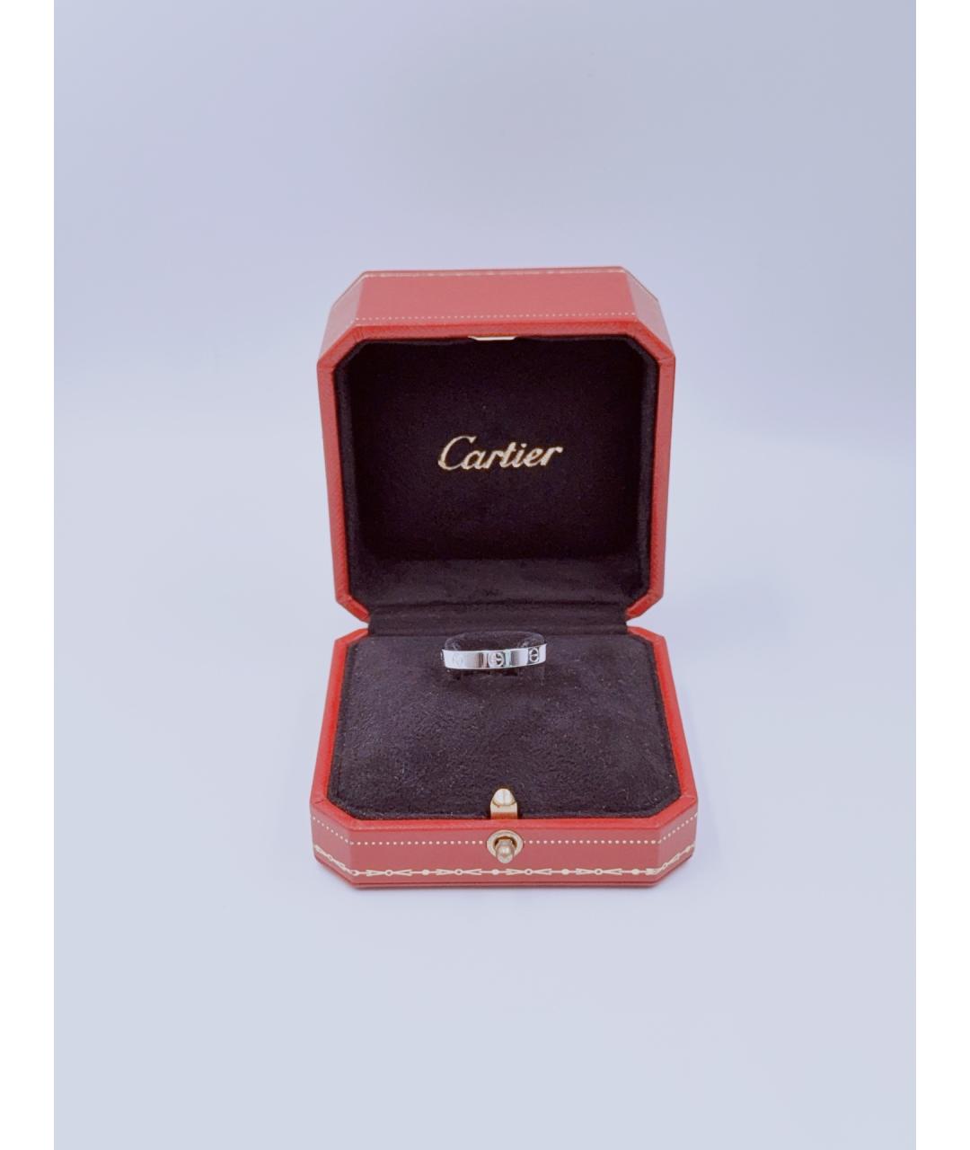 CARTIER Серебряное кольцо из белого золота, фото 2