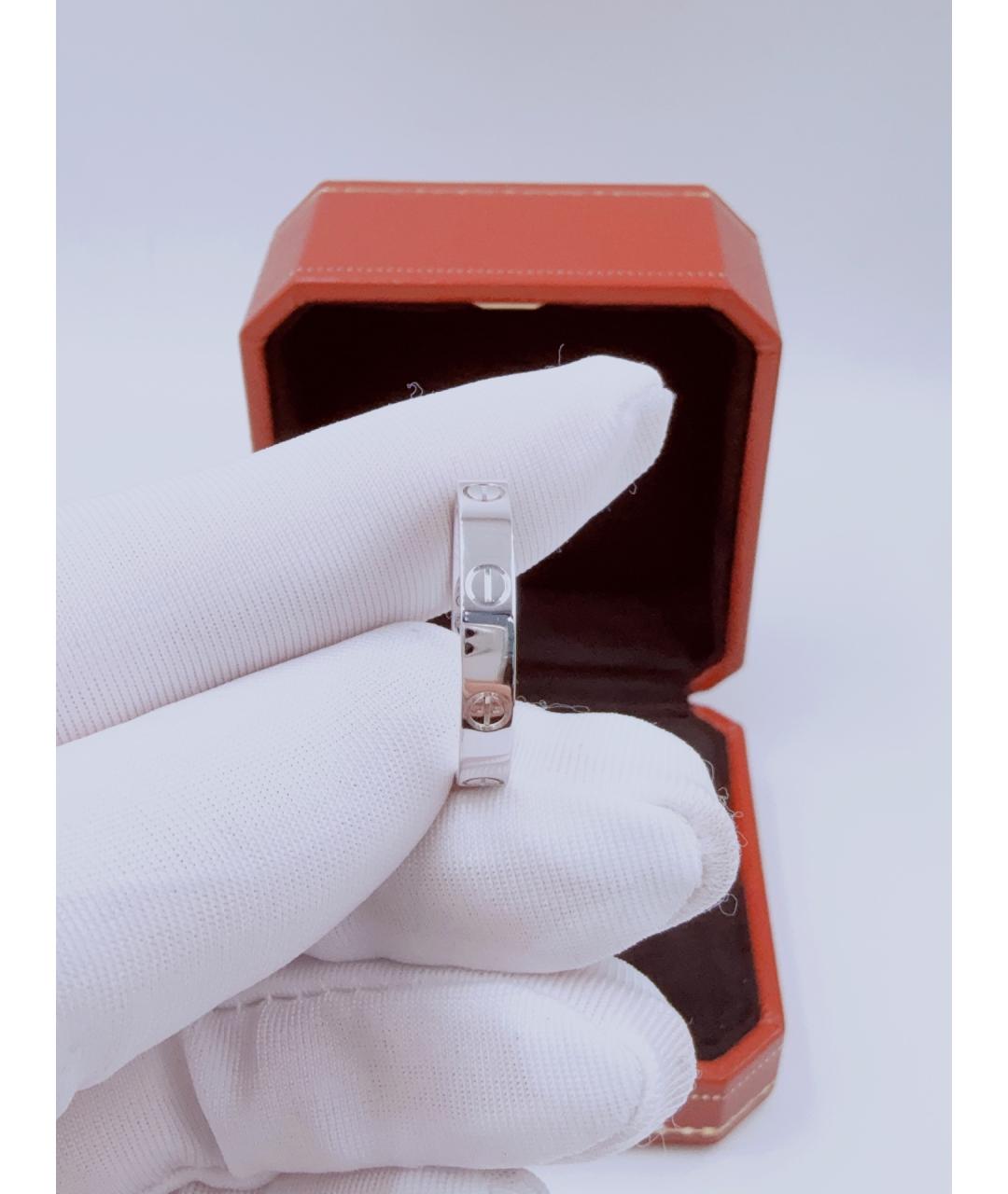 CARTIER Серебряное кольцо из белого золота, фото 3