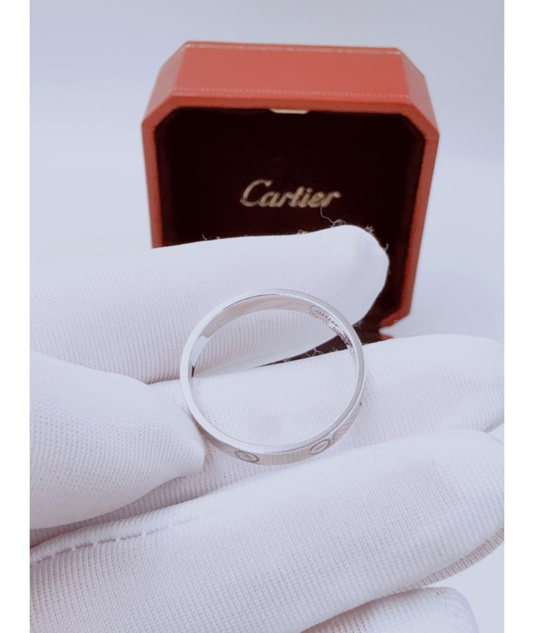 CARTIER Серебряное кольцо из белого золота, фото 6