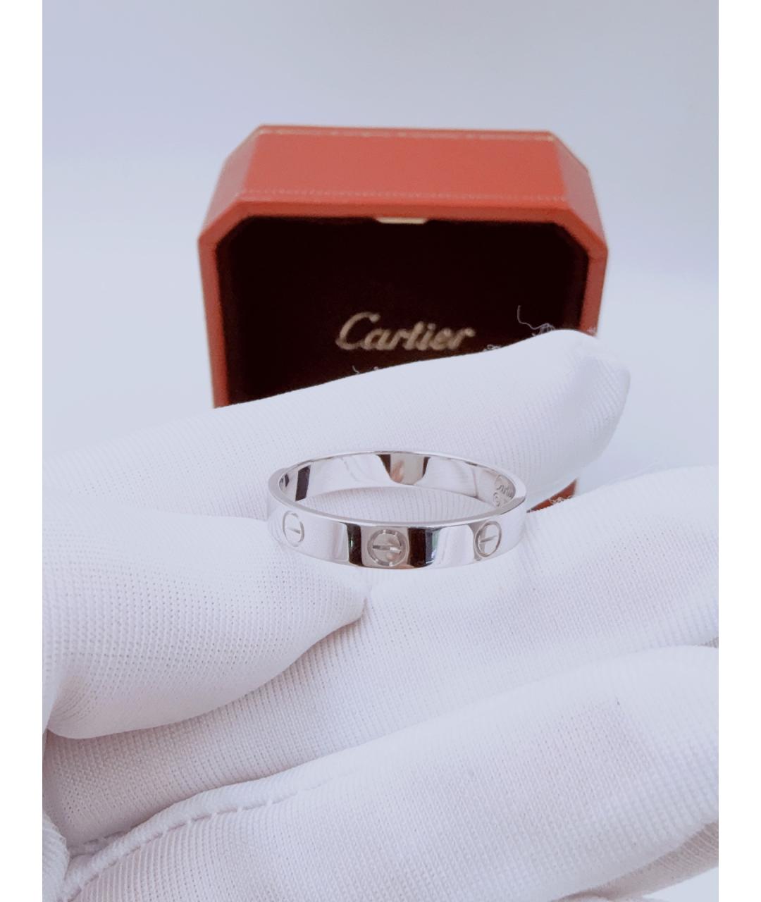 CARTIER Серебряное кольцо из белого золота, фото 7