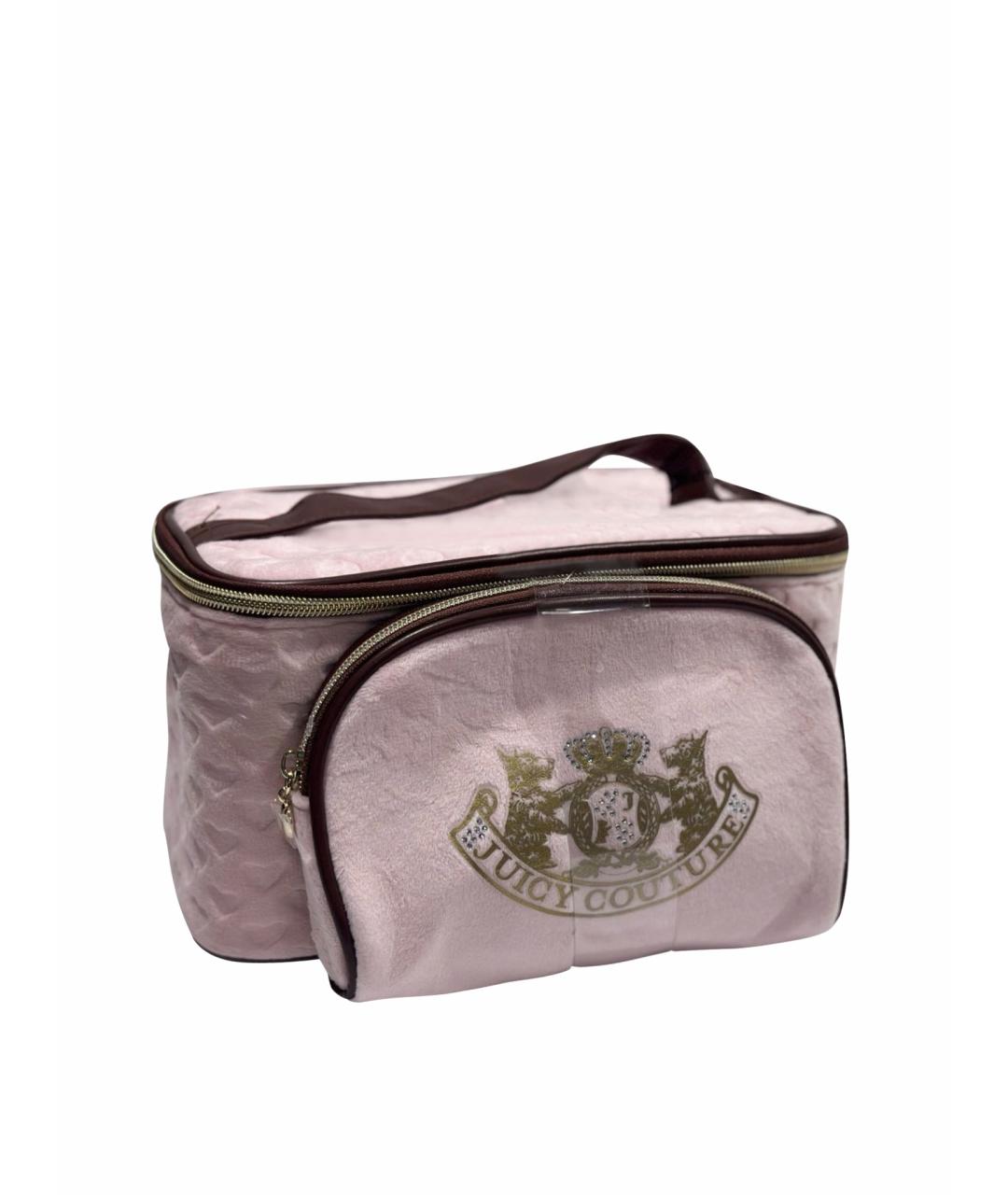 JUICY COUTURE Розовая косметичка, фото 1