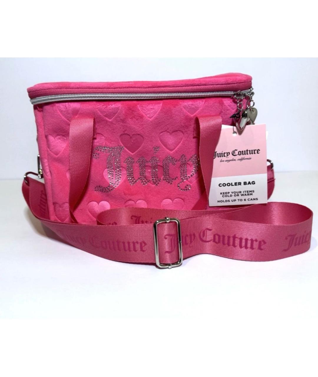 JUICY COUTURE Розовая косметичка, фото 3