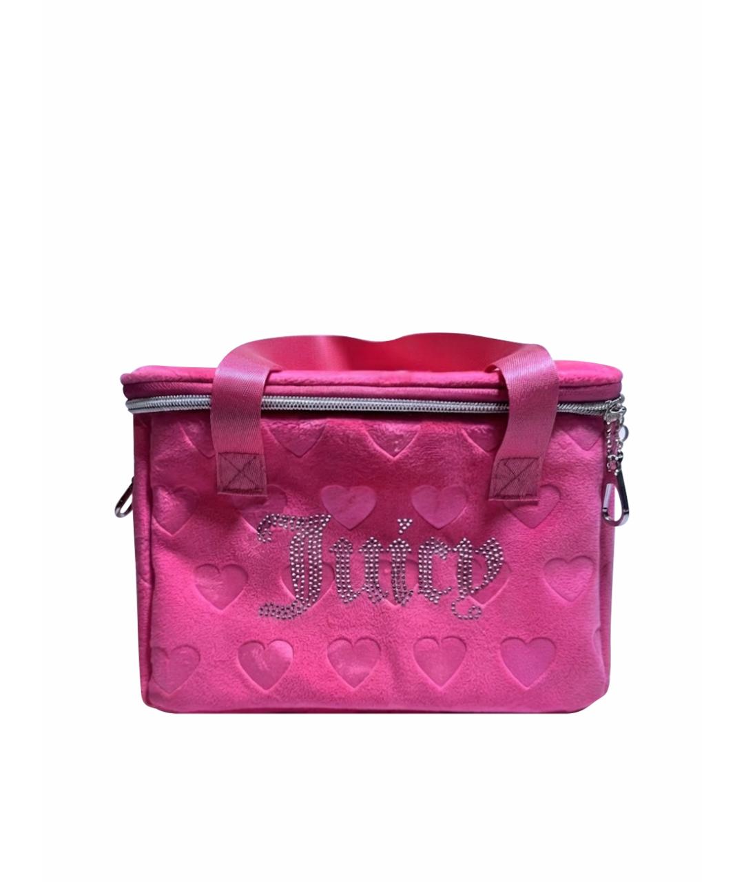 JUICY COUTURE Розовая косметичка, фото 1