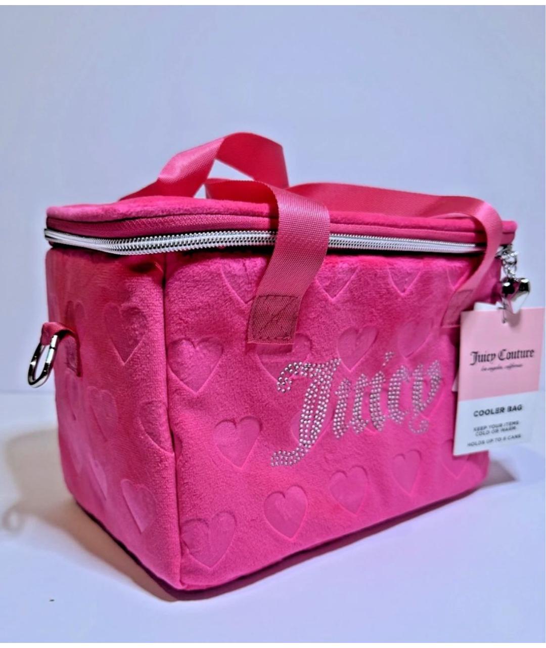 JUICY COUTURE Розовая косметичка, фото 2