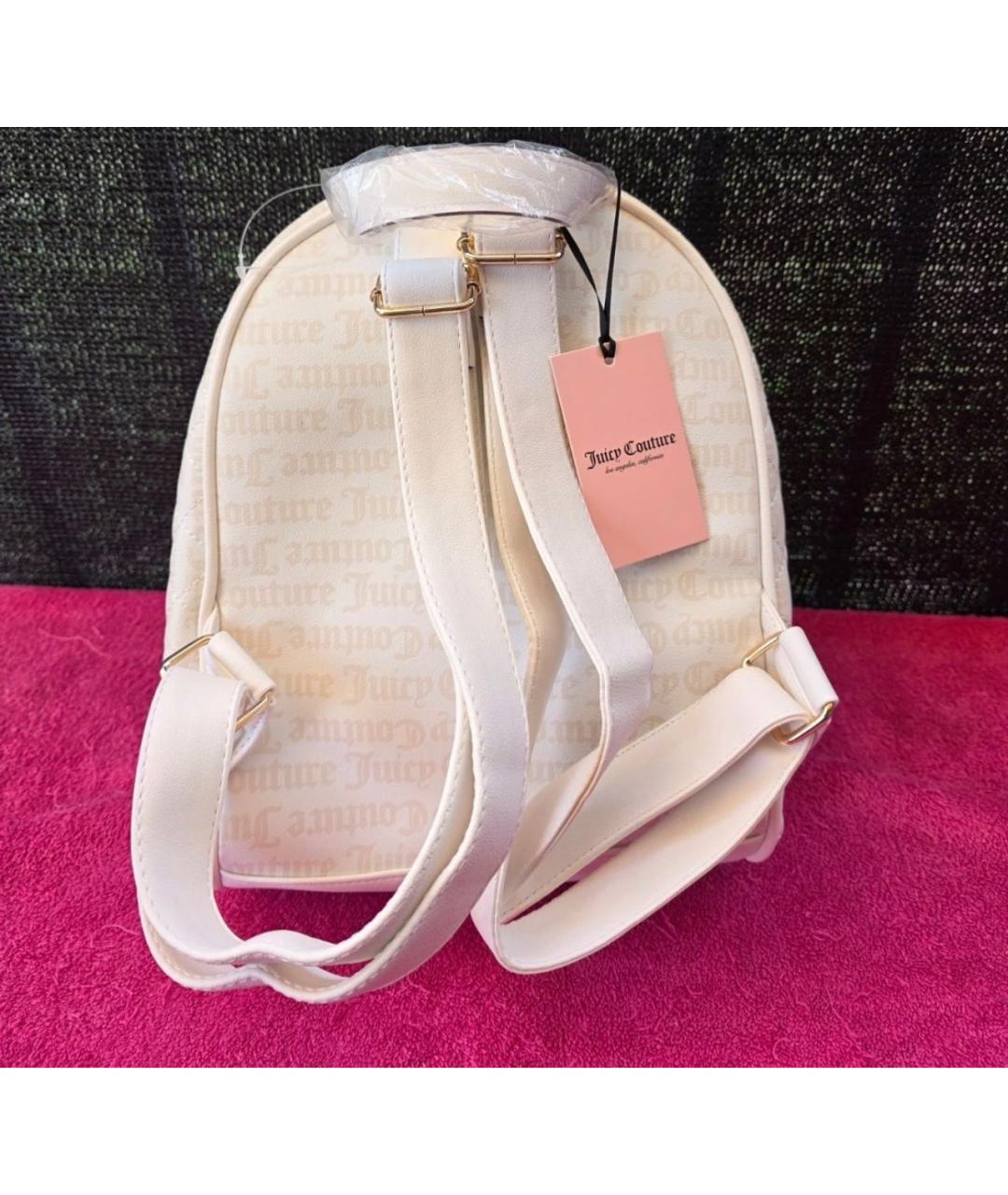 JUICY COUTURE Розовый рюкзак, фото 3