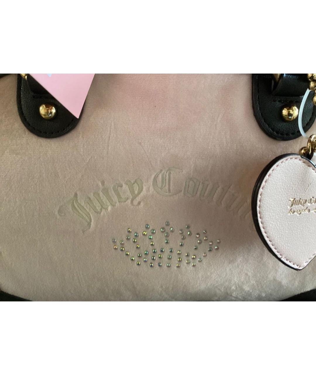 JUICY COUTURE Розовая сумка через плечо, фото 3