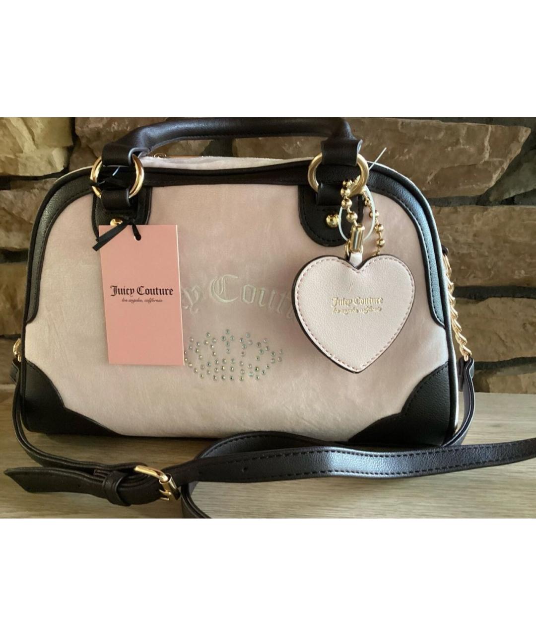 JUICY COUTURE Розовая сумка через плечо, фото 4