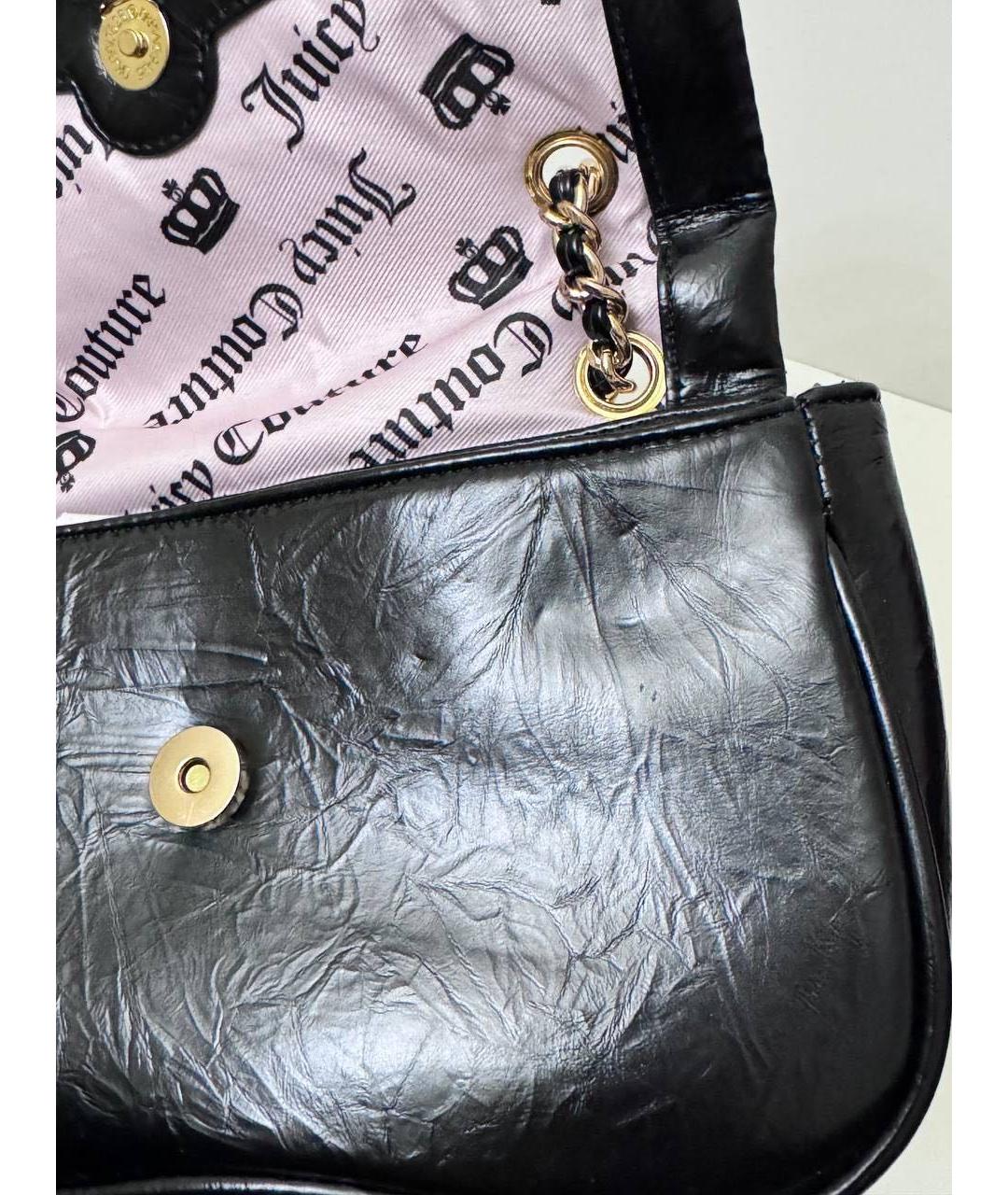 JUICY COUTURE Черная сумка через плечо, фото 3