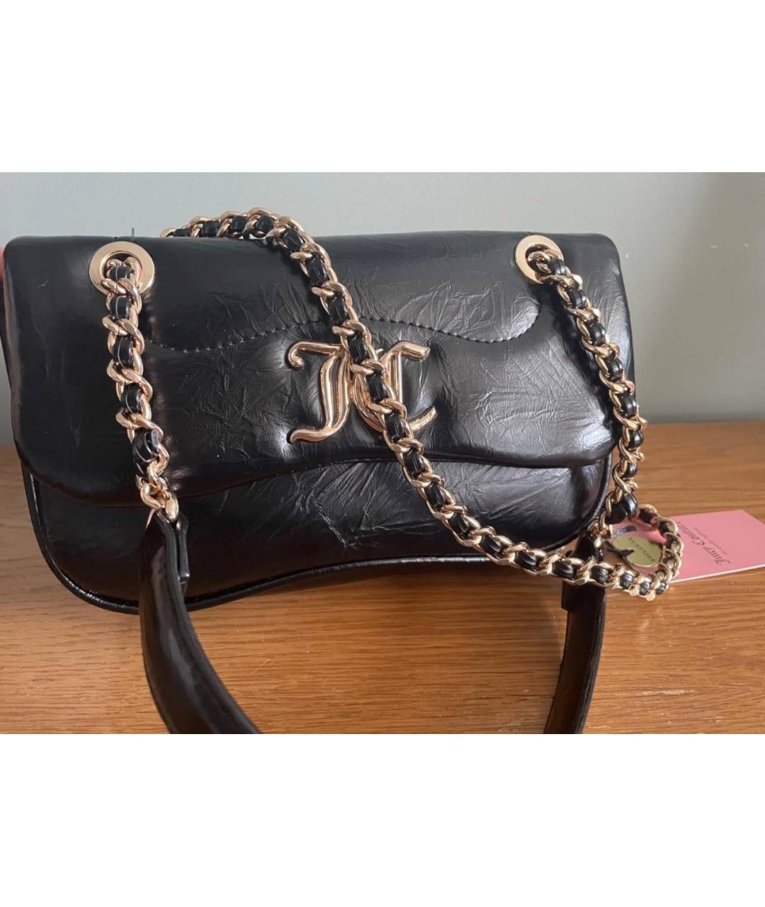 JUICY COUTURE Черная сумка через плечо, фото 2