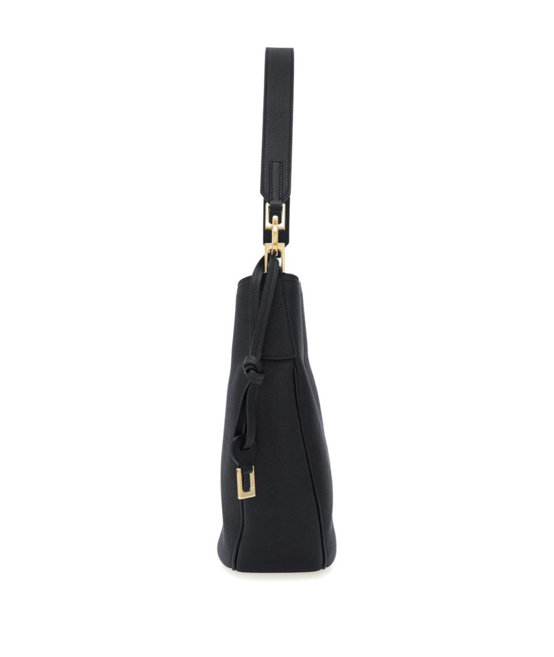 FERRAGAMO Черная сумка тоут, фото 2