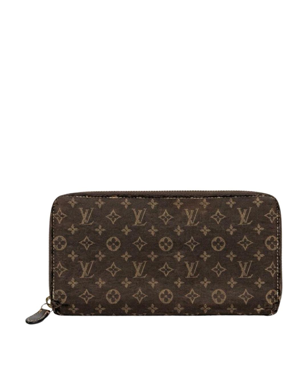 LOUIS VUITTON Коричневый кошелек, фото 1