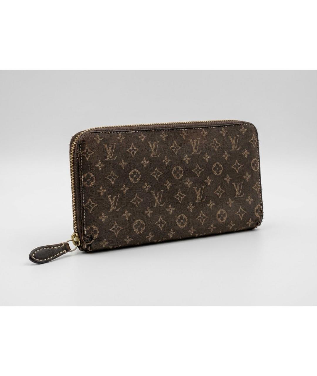 LOUIS VUITTON Коричневый кошелек, фото 2