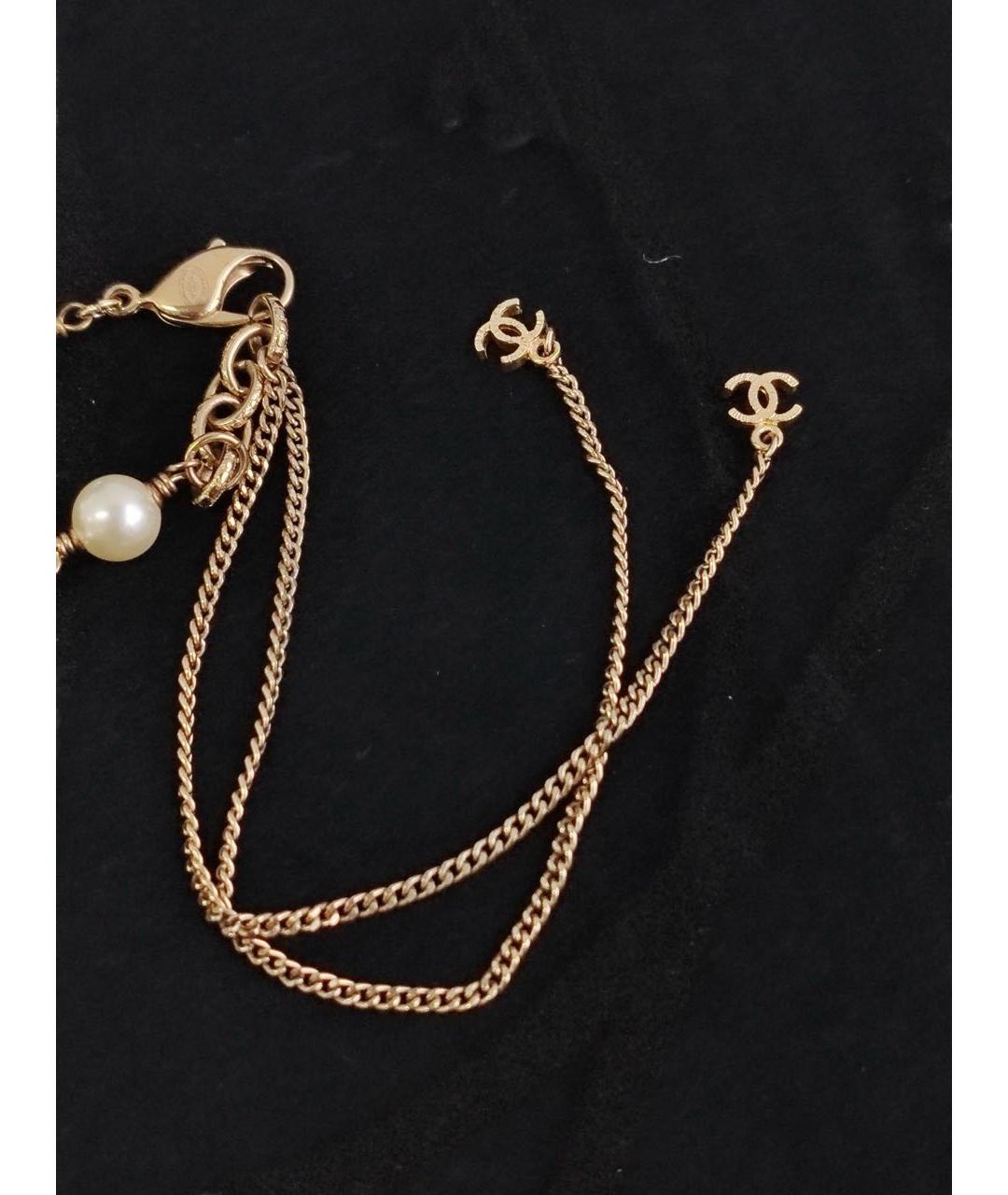 CHANEL Золотое колье, фото 2