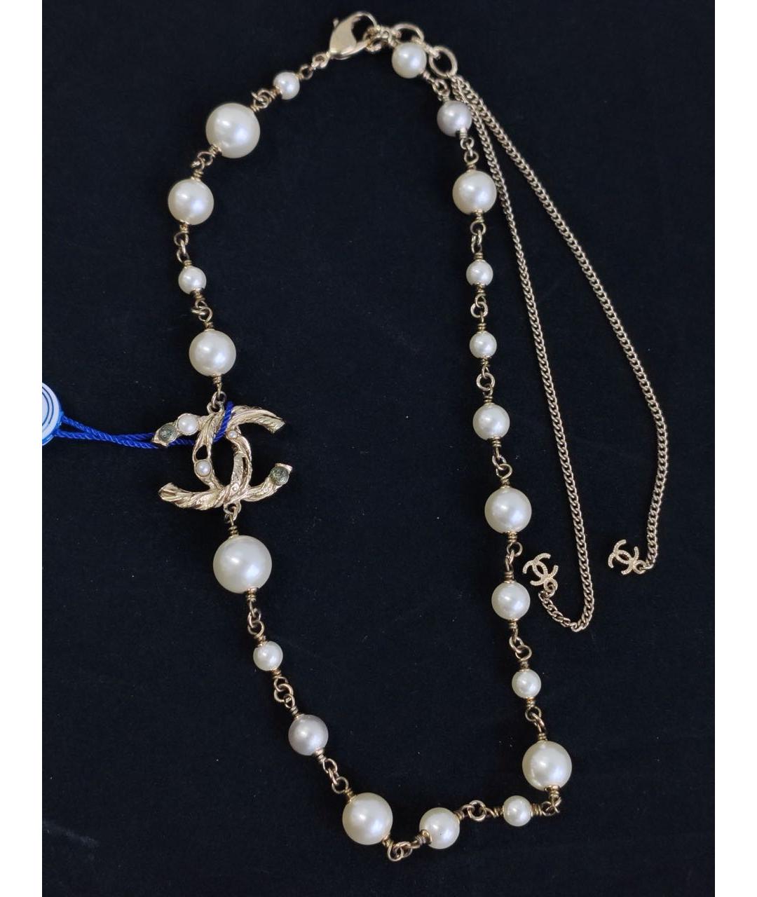 CHANEL Золотое колье, фото 5