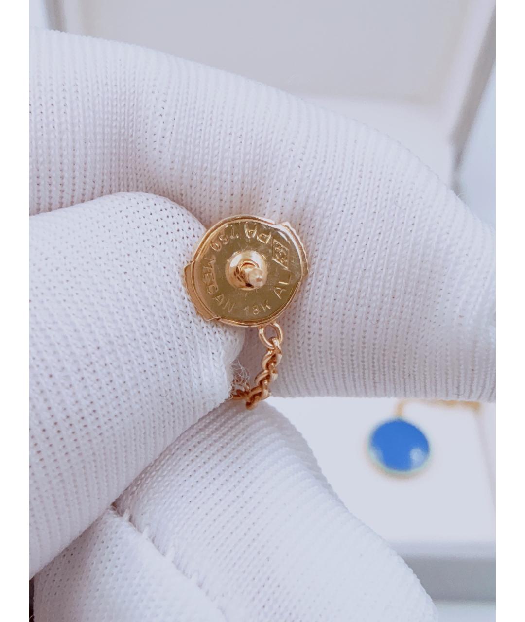 CHRISTIAN DIOR Золотые серьги из розового золота, фото 6