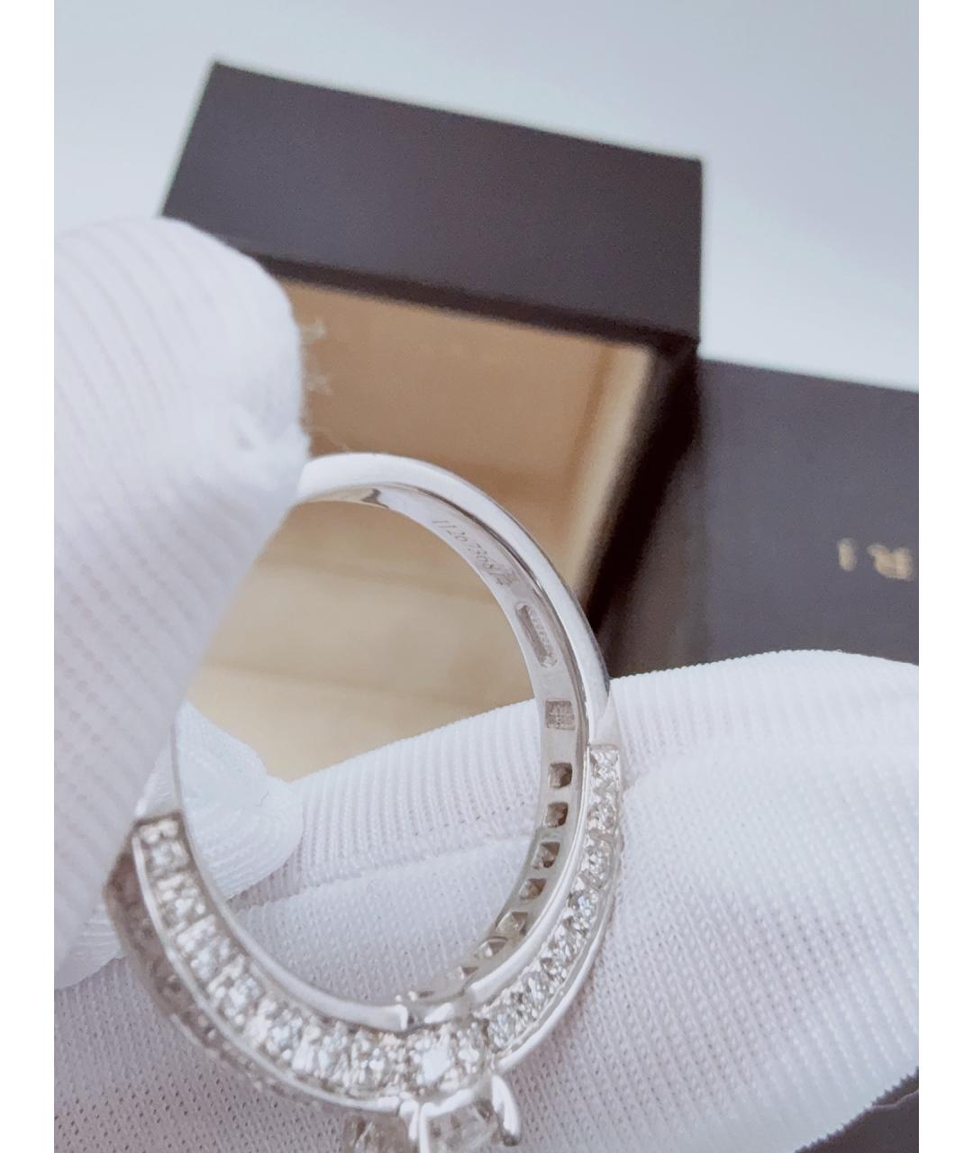 BVLGARI Серебряное платиновое кольцо, фото 7