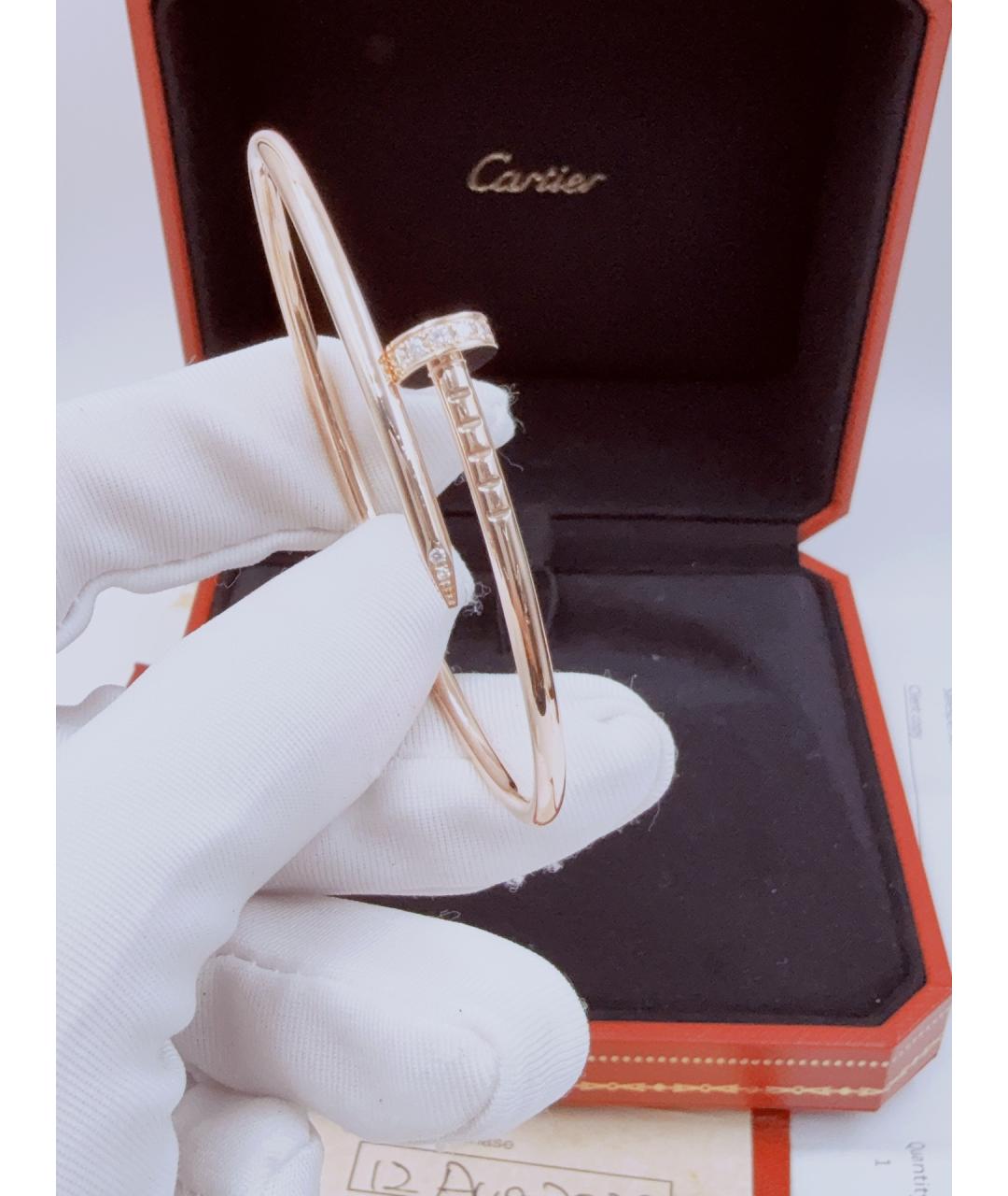 CARTIER Золотой браслет из розового золота, фото 4