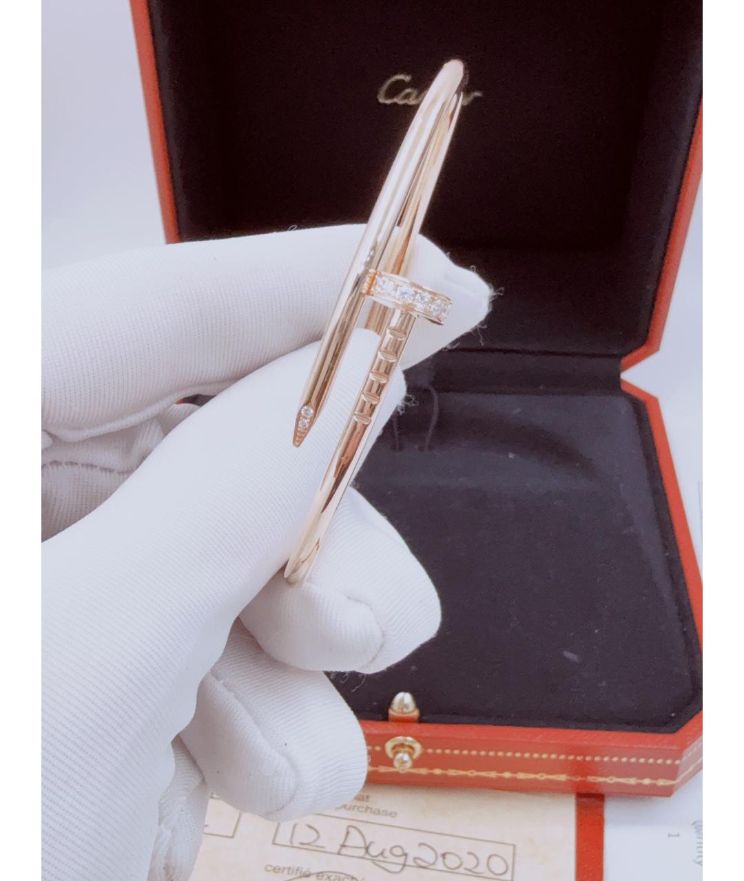 CARTIER Золотой браслет из розового золота, фото 5