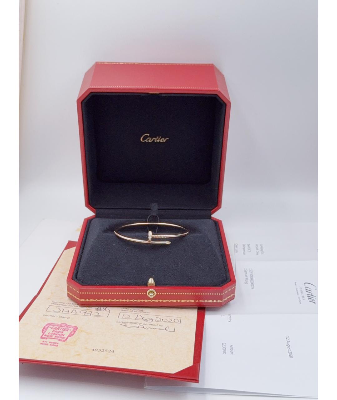 CARTIER Золотой браслет из розового золота, фото 8