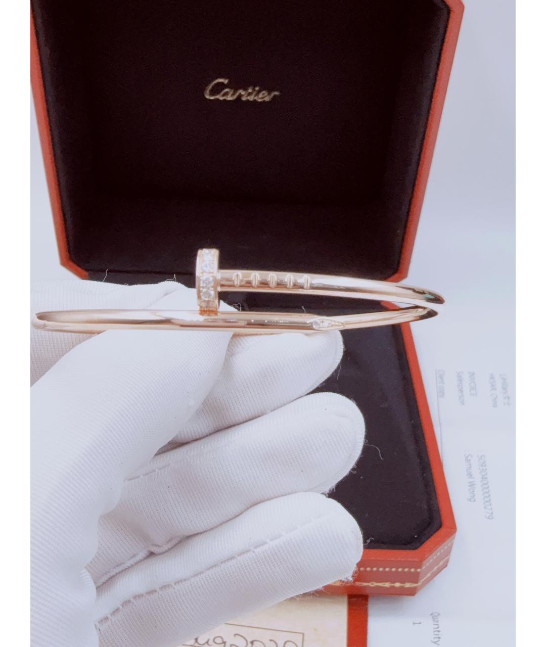 CARTIER Золотой браслет из розового золота, фото 2