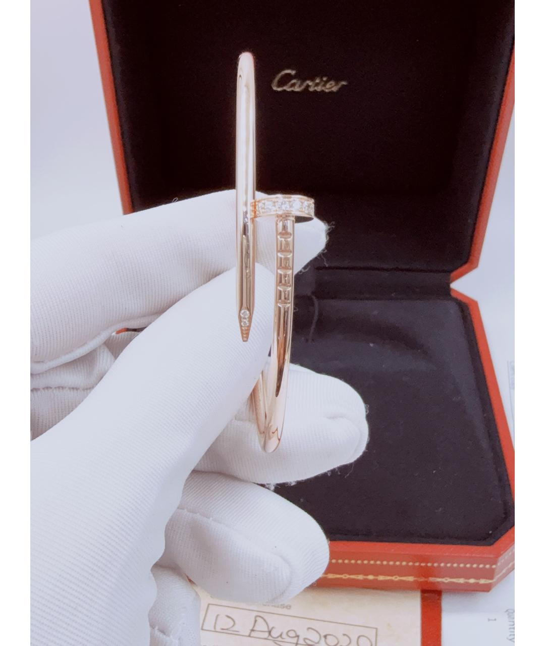 CARTIER Золотой браслет из розового золота, фото 3