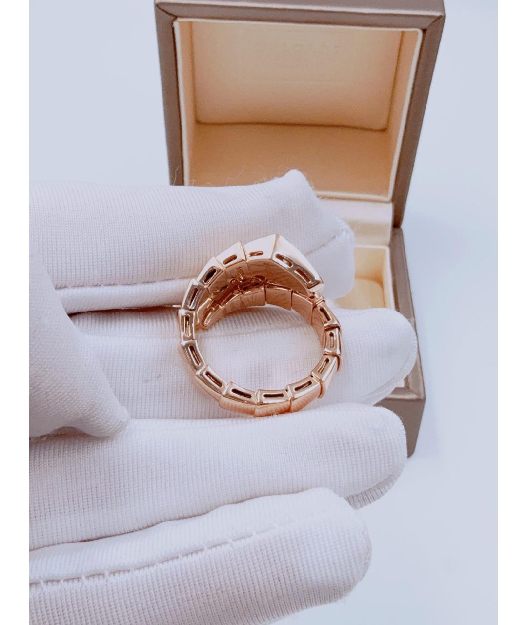 BVLGARI Золотое кольцо из розового золота, фото 6