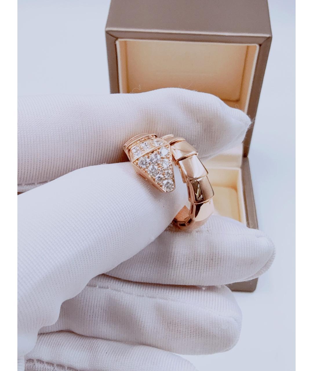 BVLGARI Золотое кольцо из розового золота, фото 5