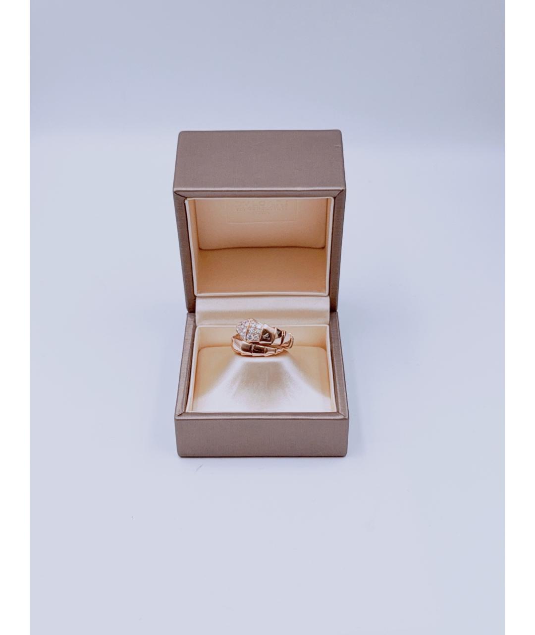 BVLGARI Золотое кольцо из розового золота, фото 7