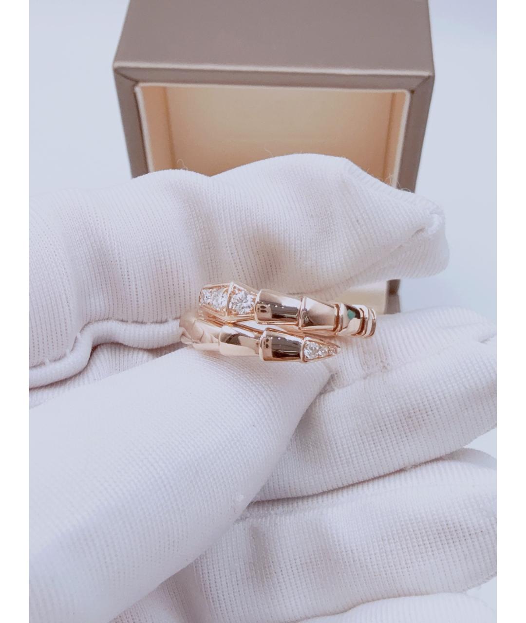 BVLGARI Золотое кольцо из розового золота, фото 8