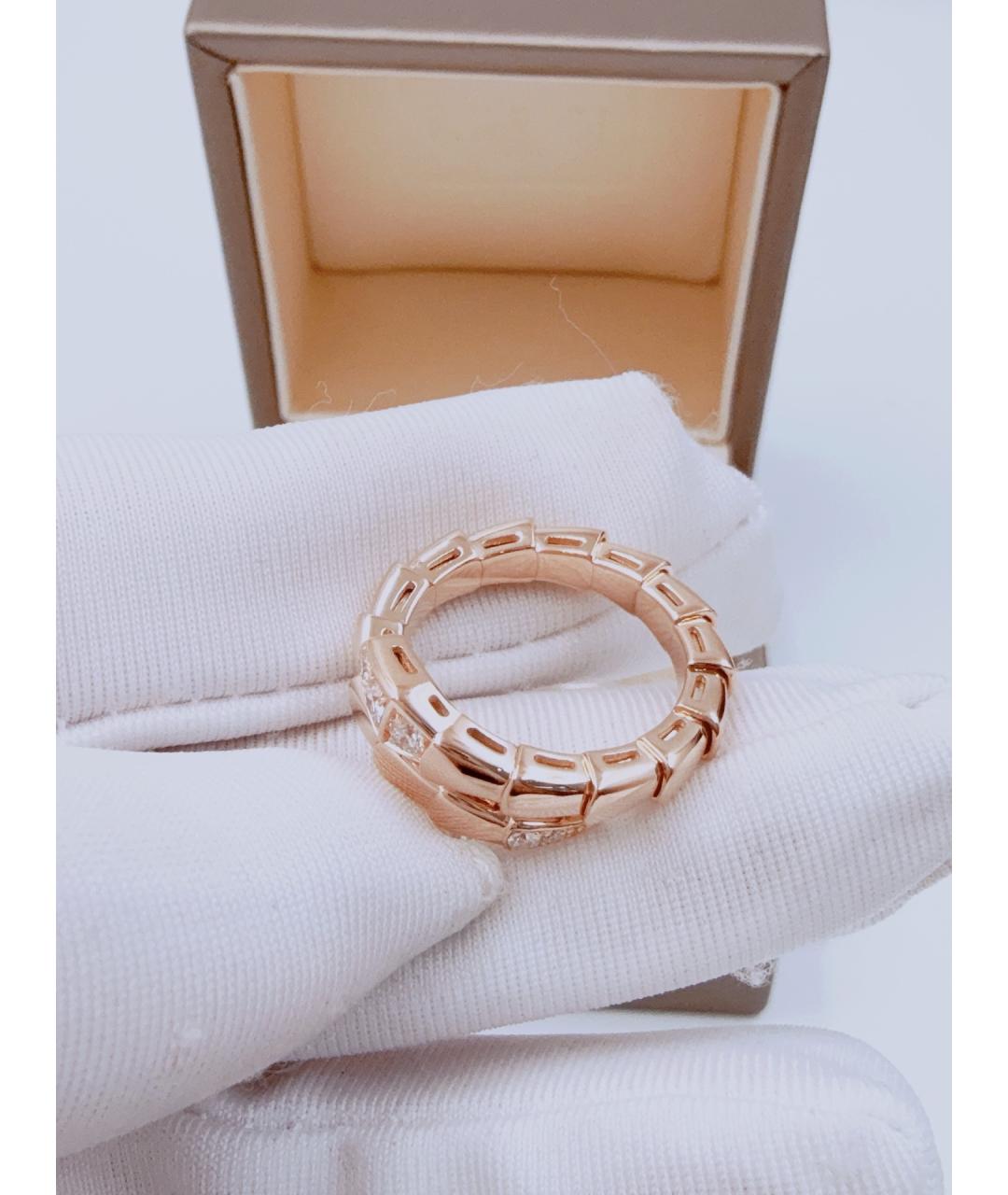 BVLGARI Золотое кольцо из розового золота, фото 5