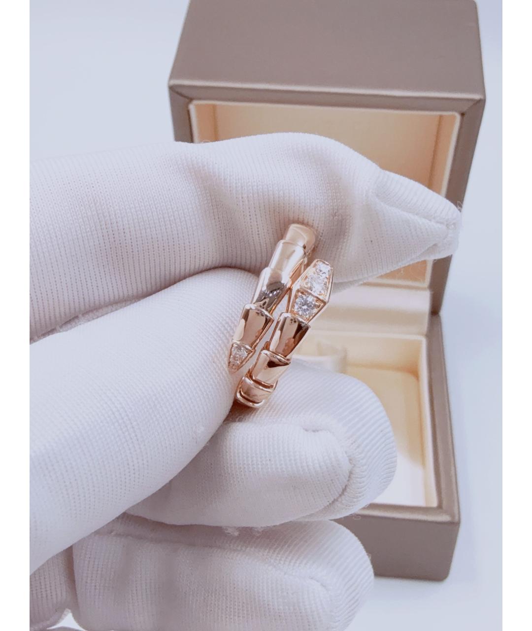 BVLGARI Золотое кольцо из розового золота, фото 4