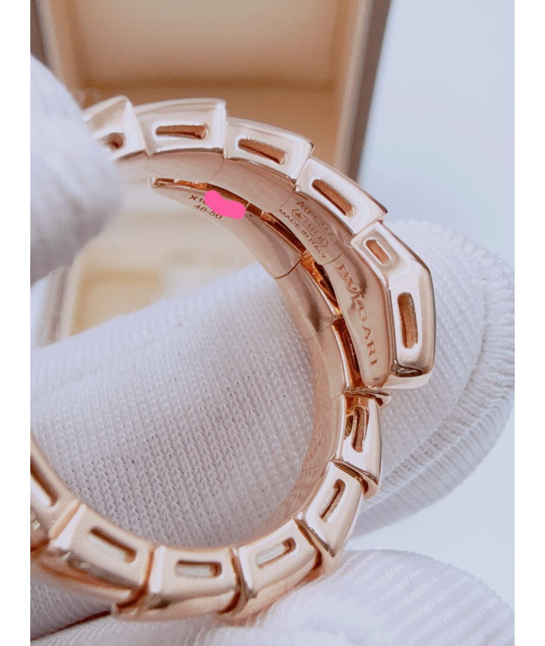 BVLGARI Золотое кольцо из розового золота, фото 6