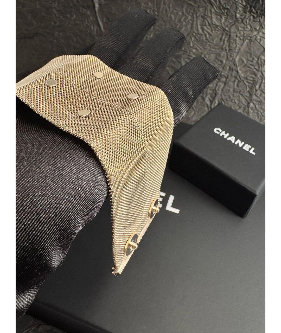 CHANEL Золотой браслет, фото 5
