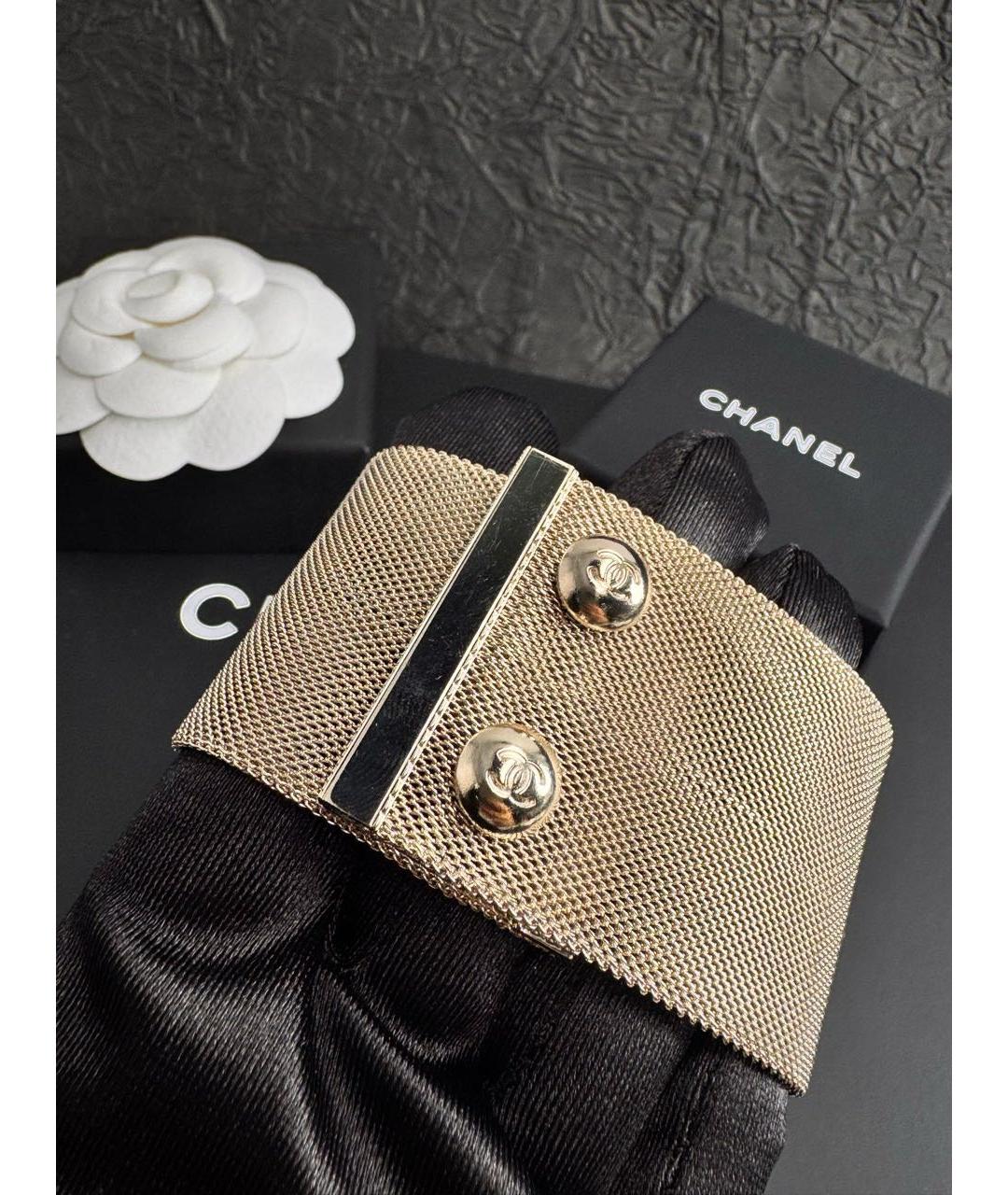 CHANEL Золотой браслет, фото 4