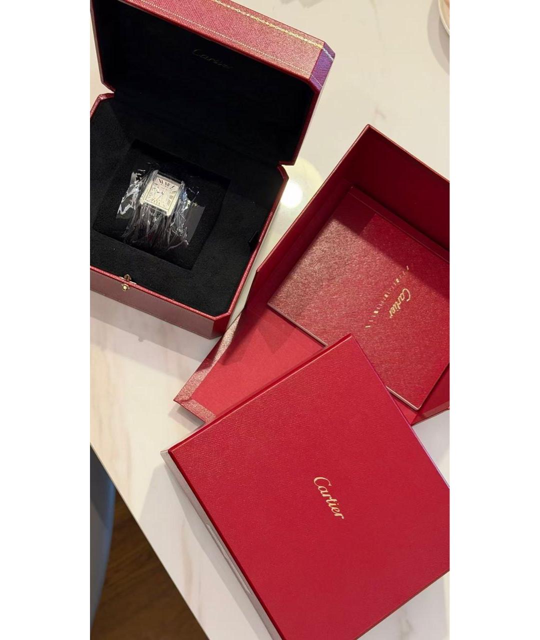 CARTIER Серебряные часы, фото 3
