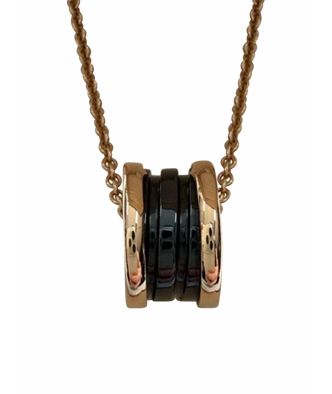 BVLGARI Золотая подвеска из розового золота, фото 6