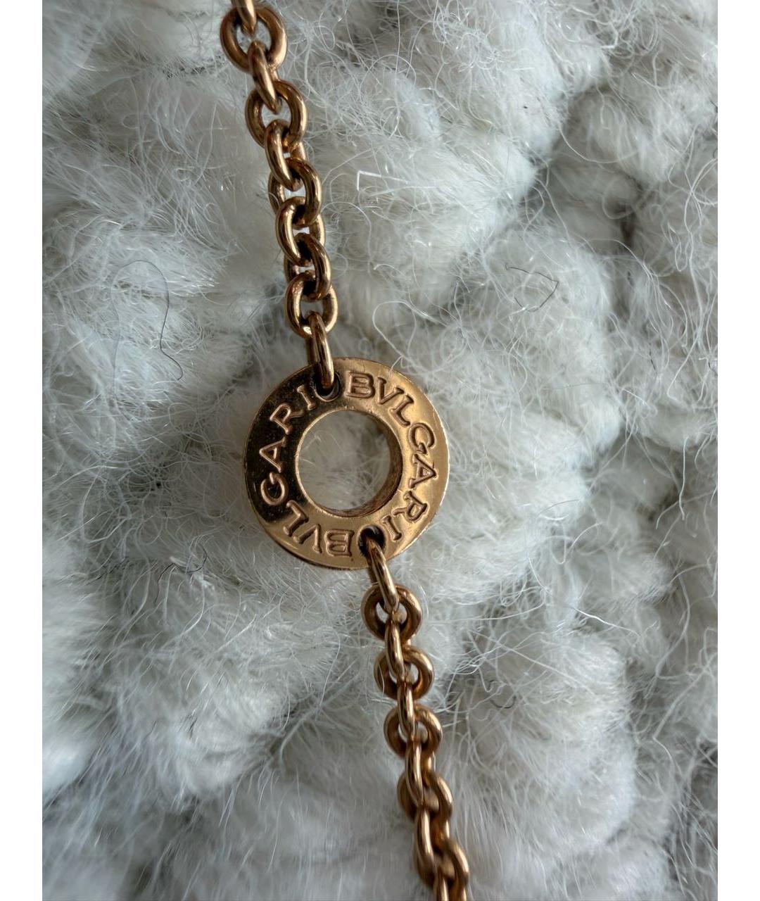 BVLGARI Золотая подвеска из розового золота, фото 5