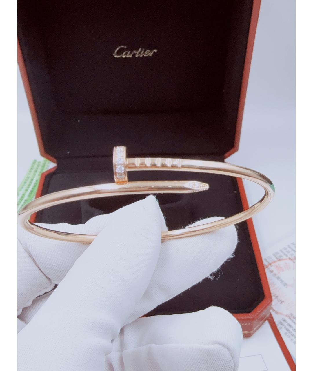 CARTIER Золотой браслет из розового золота, фото 2