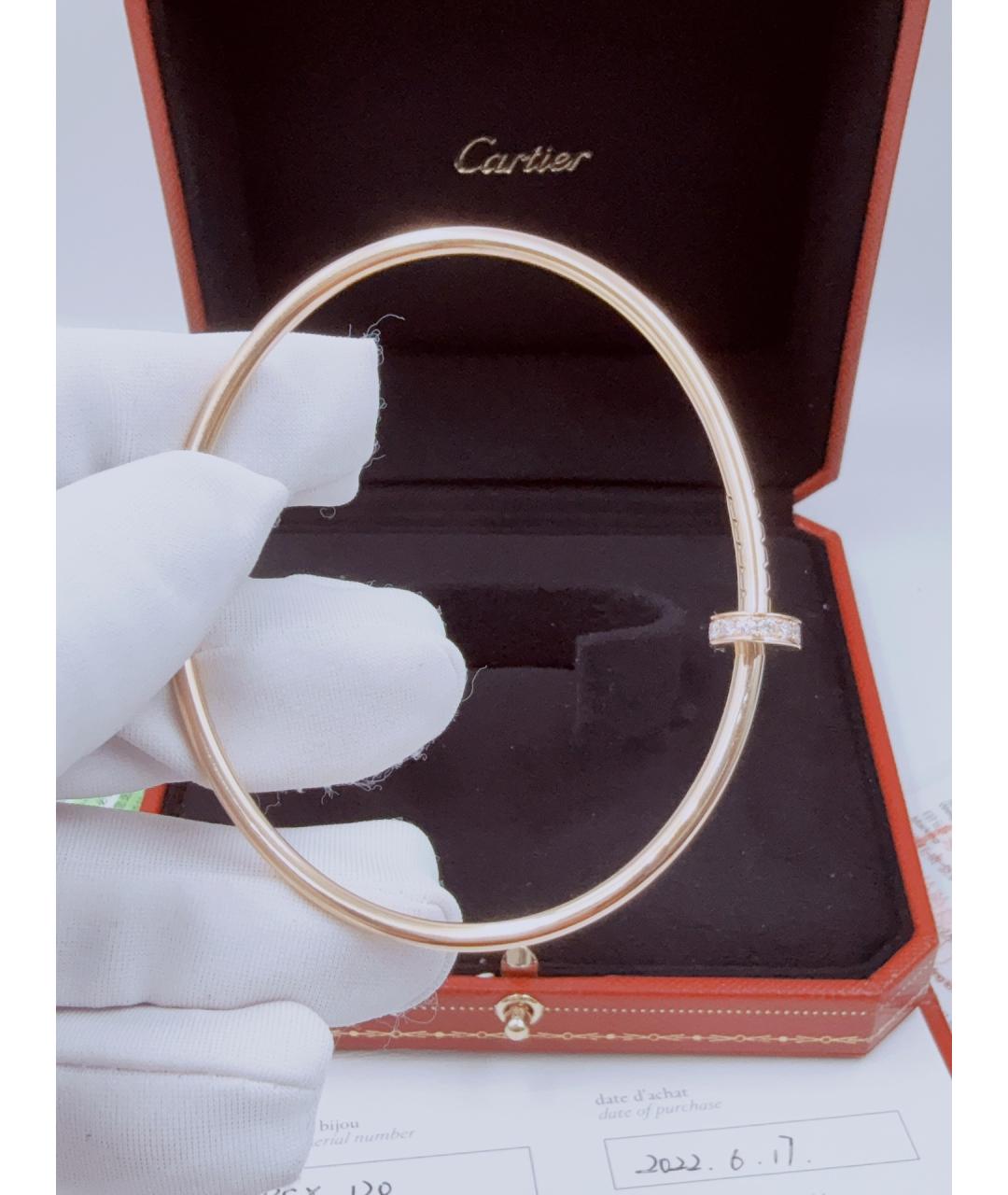 CARTIER Золотой браслет из розового золота, фото 6