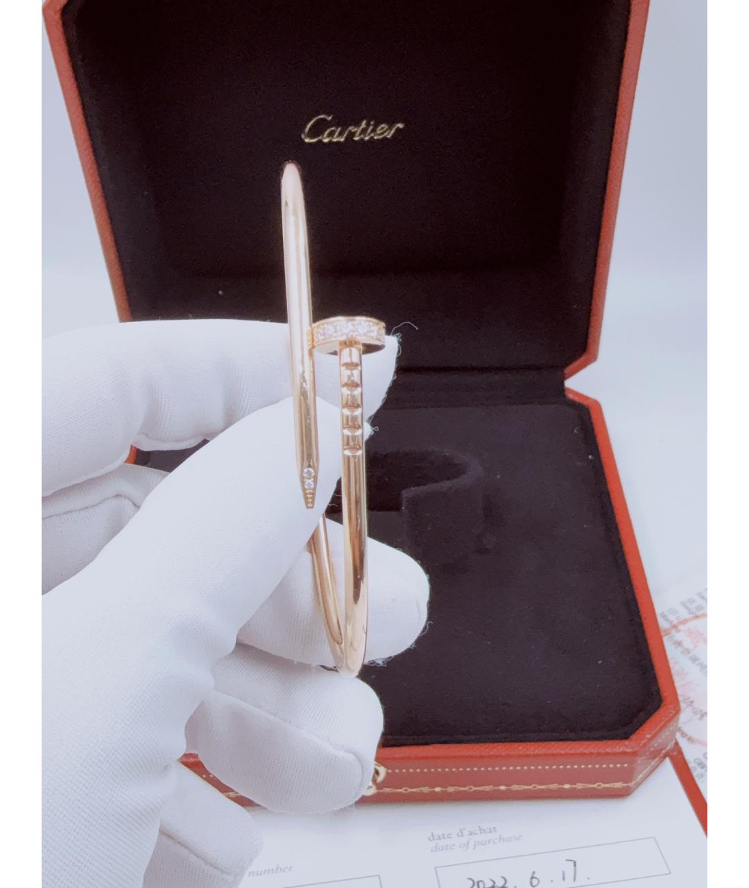CARTIER Золотой браслет из розового золота, фото 3