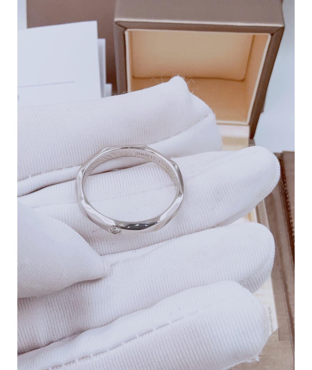 BVLGARI Серебряное платиновое кольцо, фото 7