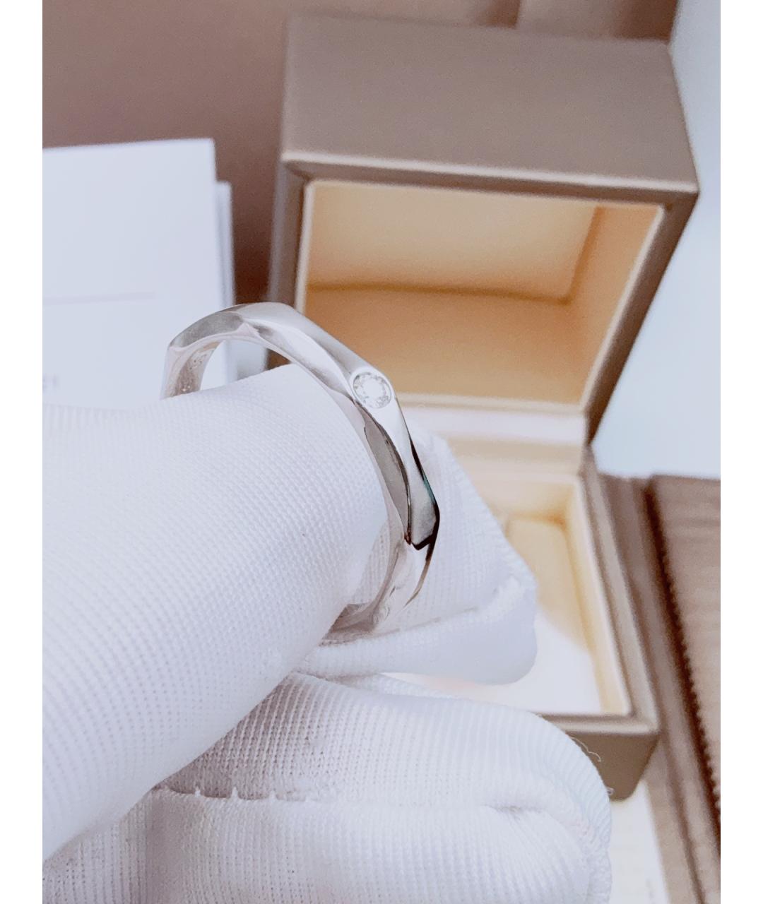 BVLGARI Серебряное платиновое кольцо, фото 6