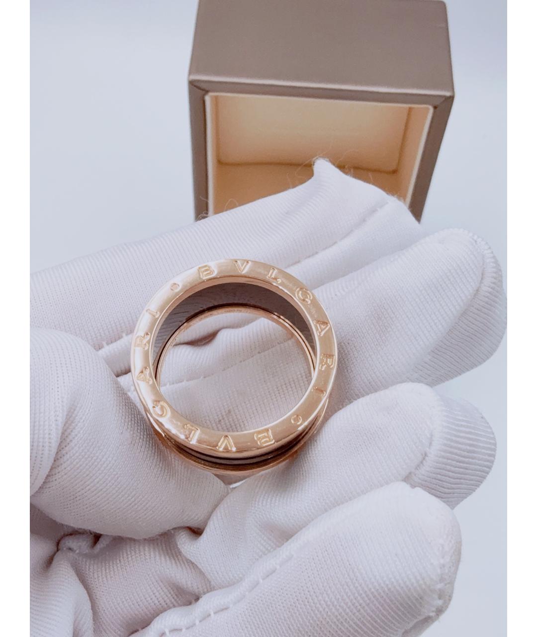 BVLGARI Золотое кольцо из розового золота, фото 5