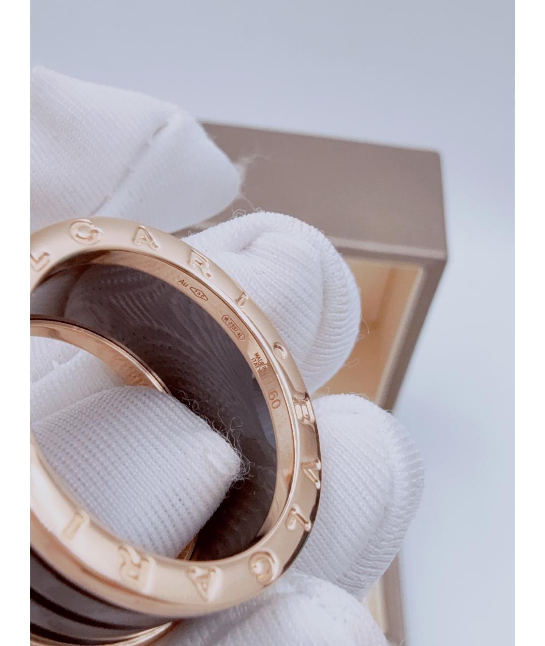 BVLGARI Золотое кольцо из розового золота, фото 7