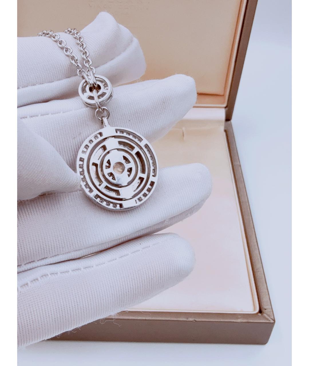 BVLGARI Серебряная подвеска из белого золота, фото 5