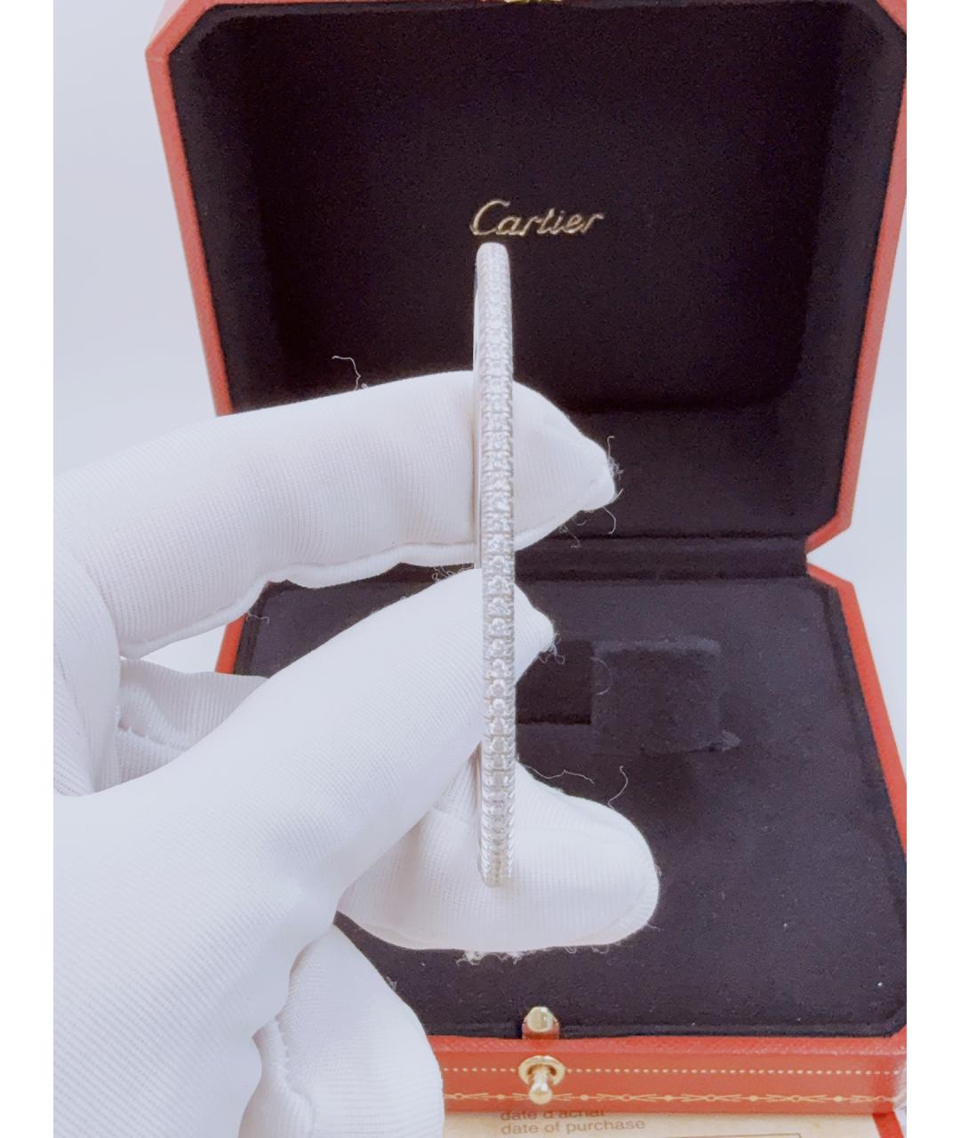 CARTIER Серебряный браслет из белого золота, фото 9